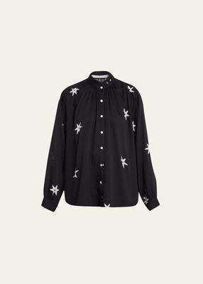 Kiki Night Star Button-Front Shirt