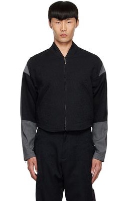 Kiko Kostadinov Black Wassex Jacket