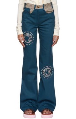Kiko Kostadinov Blue Noosa Jeans