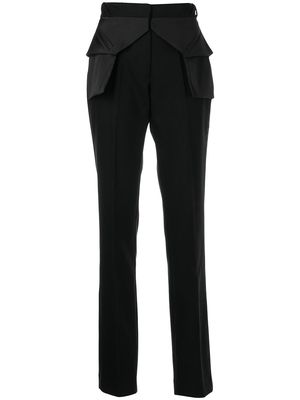 Kiko Kostadinov multi-panel trousers - Black