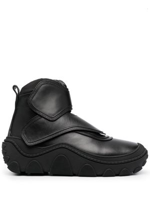 Kiko Kostadinov Tonkin leather boots - Black