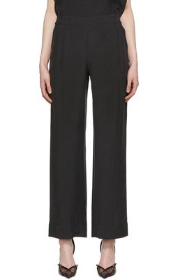 KIMHĒKIM Black Rayon Trousers