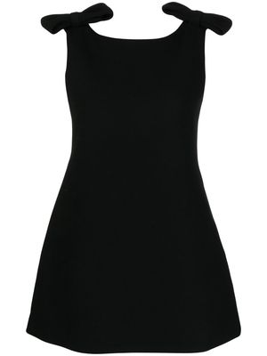 Kimhekim bow-detail sleeveless dress - Black