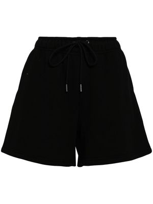Kimhekim drawstring-waist cotton shorts - Black