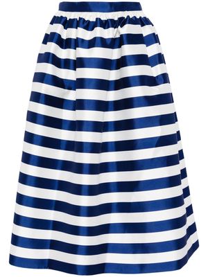 Kimhekim striped flared skirt - Blue