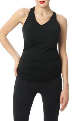 Kimi and Kai Rachel Maternity Performance Tank in Black