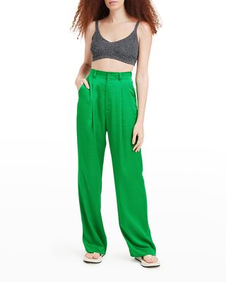 Kimmie Recycled Vegan Silk Trousers