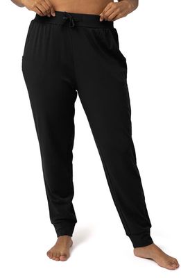 Kindred Bravely Relaxed Fit Maternity Sweatpants in Black