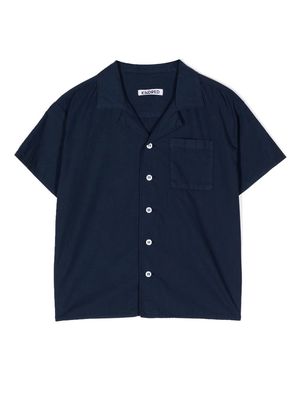 KINDRED club-collar short-sleeve shirt - Blue