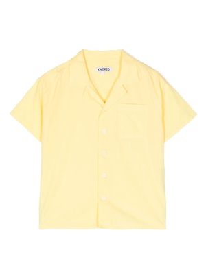KINDRED club-collar short-sleeve shirt - Yellow