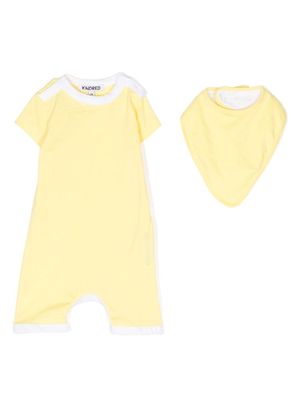 KINDRED contrast-trim pyjamas - Yellow