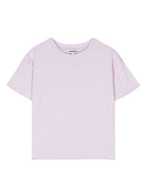 KINDRED crew-neck short-sleeve T-shirt - Purple