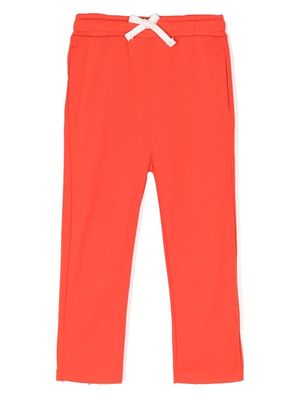 KINDRED jersey organic-cotton tracksuit bottoms - Orange