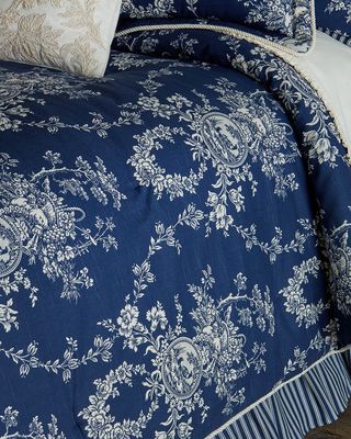 King 3-Piece Country Toile Comforter Set