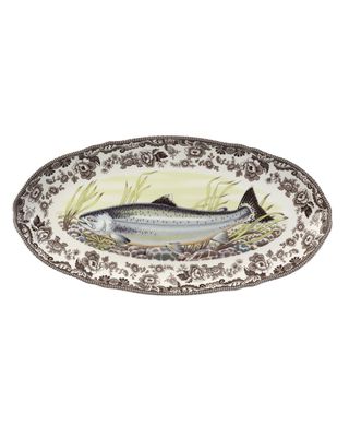 King Salmon Fish Dish, 18.5"