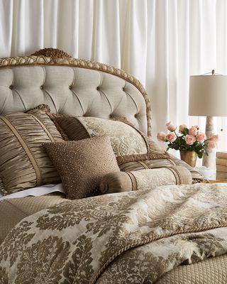 King Vienna Quilted Coverlet