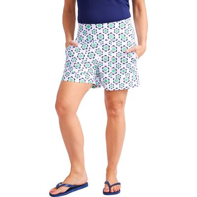 KINONA Carry My Cargo Floral Golf Shorts in Wallpaper Floral 