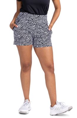 KINONA Carry My Cargo Floral Print Golf Shorts in Fall Bloom