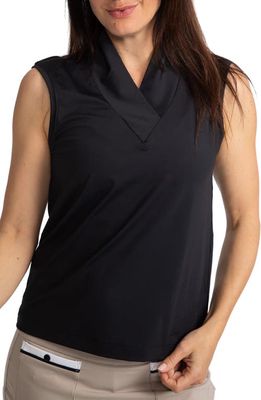 KINONA Light & Lovely Sleeveless Top in Black 