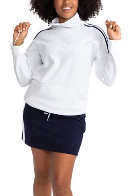 KINONA Long Sleeve Golf Top in White