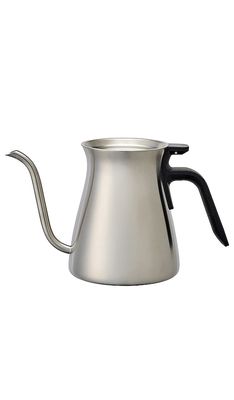 KINTO Pour Over Kettle in Metallic Silver.