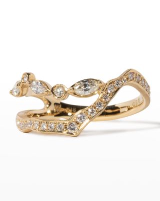 Kintsugi Pave Diamond Ring I
