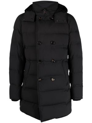 Kired quilted padded coat - Black