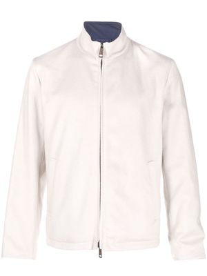 Kired reversible zip-up jacket - Neutrals