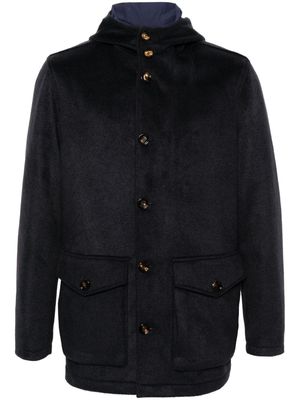 Kired Wang hooded jacket - Blue
