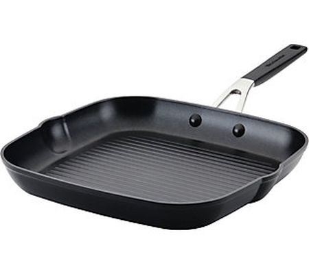 KitchenAid 11.25" Hard Anodized Square Grill Pa n