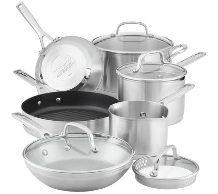 KitchenAid 3-Ply Base Stainless Steel Cookware 0pc Set
