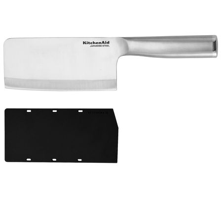 KitchenAid 6 inch Stainless Steel Cleaver Knife w/ Sheath