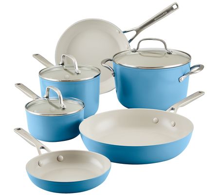 KitchenAid Ceramic Cookware Set 9-Pc