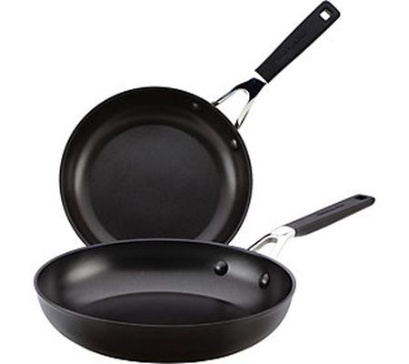 KitchenAid Hard 2-Piece Anodized Nonstick Fryin g Pan Set