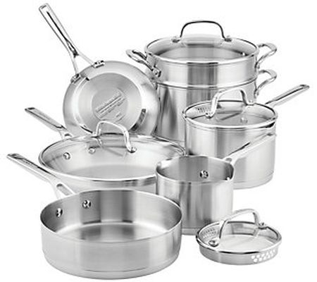 KitchenAid Stainless Steel 11-Piece Cookware Se t