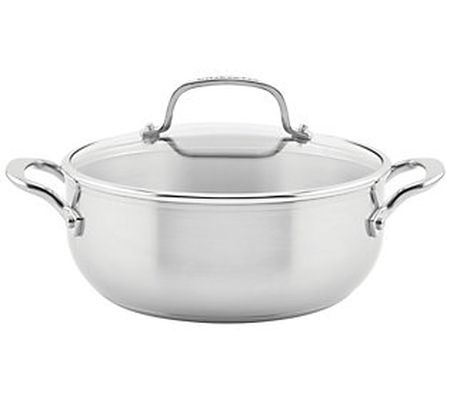 KitchenAid Stainless Steel 4-Qt Casserole with id