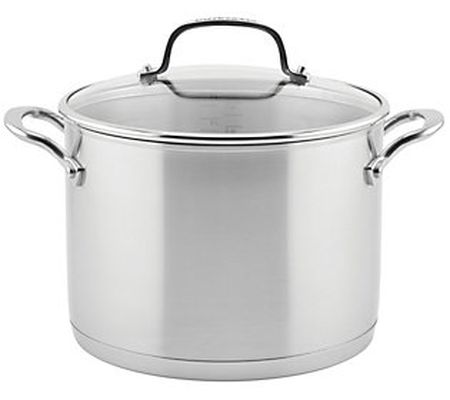 KitchenAid Steel 8-Qt Stockpot with Measuring M arks