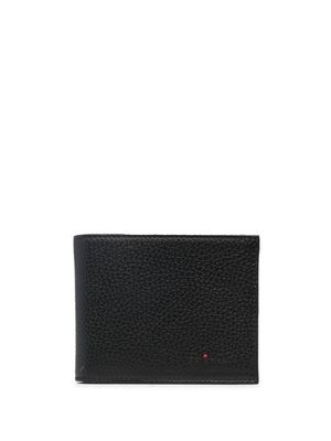 Kiton bi-fold leather wallet - Black