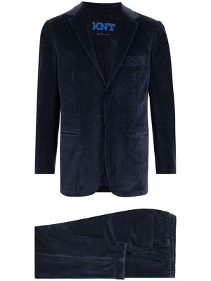 Kiton corduroy two piece suit - Blue