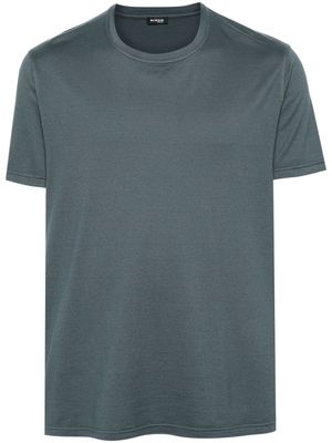 Kiton cotton-cashmere-blend T-shirt - Grey