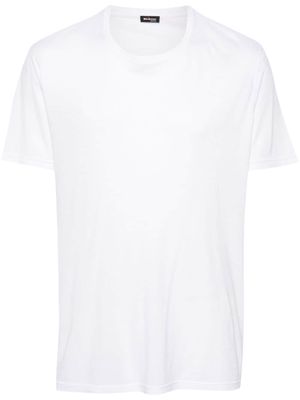 Kiton cotton-cashmere-blend T-shirt - White