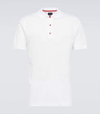 Kiton Cotton jersey polo shirt