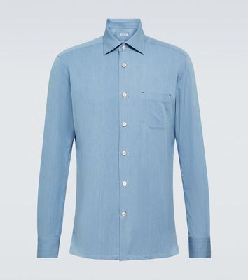 Kiton Cotton Oxford shirt