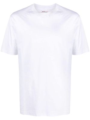 Kiton embroidered-detail cotton T-shirt - White