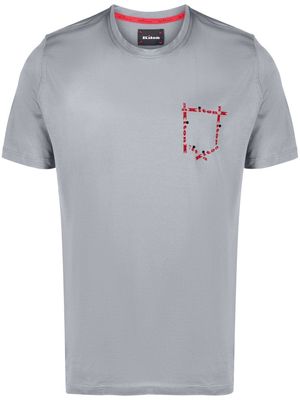 Kiton faux pocket T-shirt - Grey
