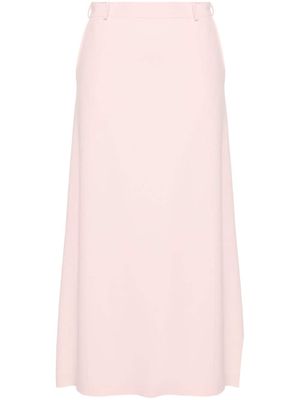 Kiton high-waist midi skirt - Pink