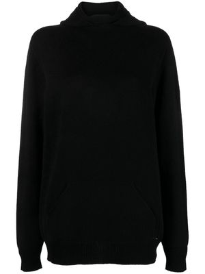 Kiton hooded cashmere jumper - Black