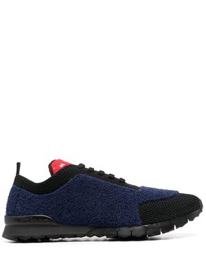 Kiton lace-up low-top sneakers - Blue