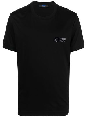 Kiton logo crew-neck T-shirt - Black