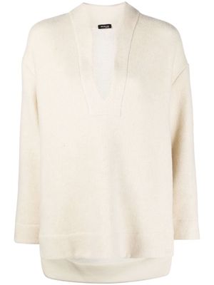 Kiton long-sleeve pullover jumper - Neutrals
